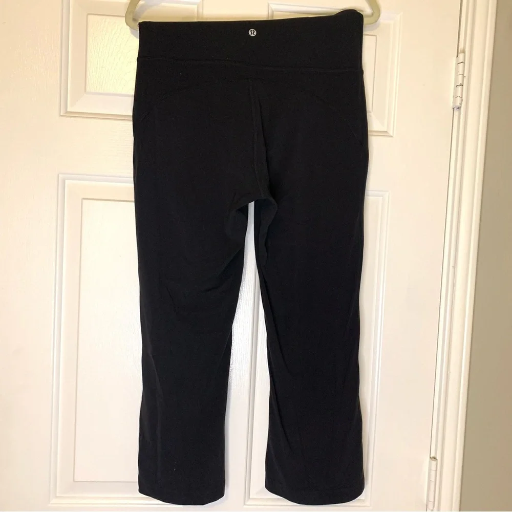 lululemon athletica Black High-Rise Flare Leggings